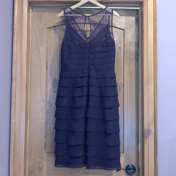 Jessica Eggplant Purple Semi-Formal Dress Size 10 - Picture 4 of 11